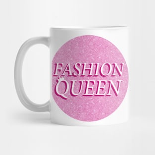 Fashion Queen Text Design Mug